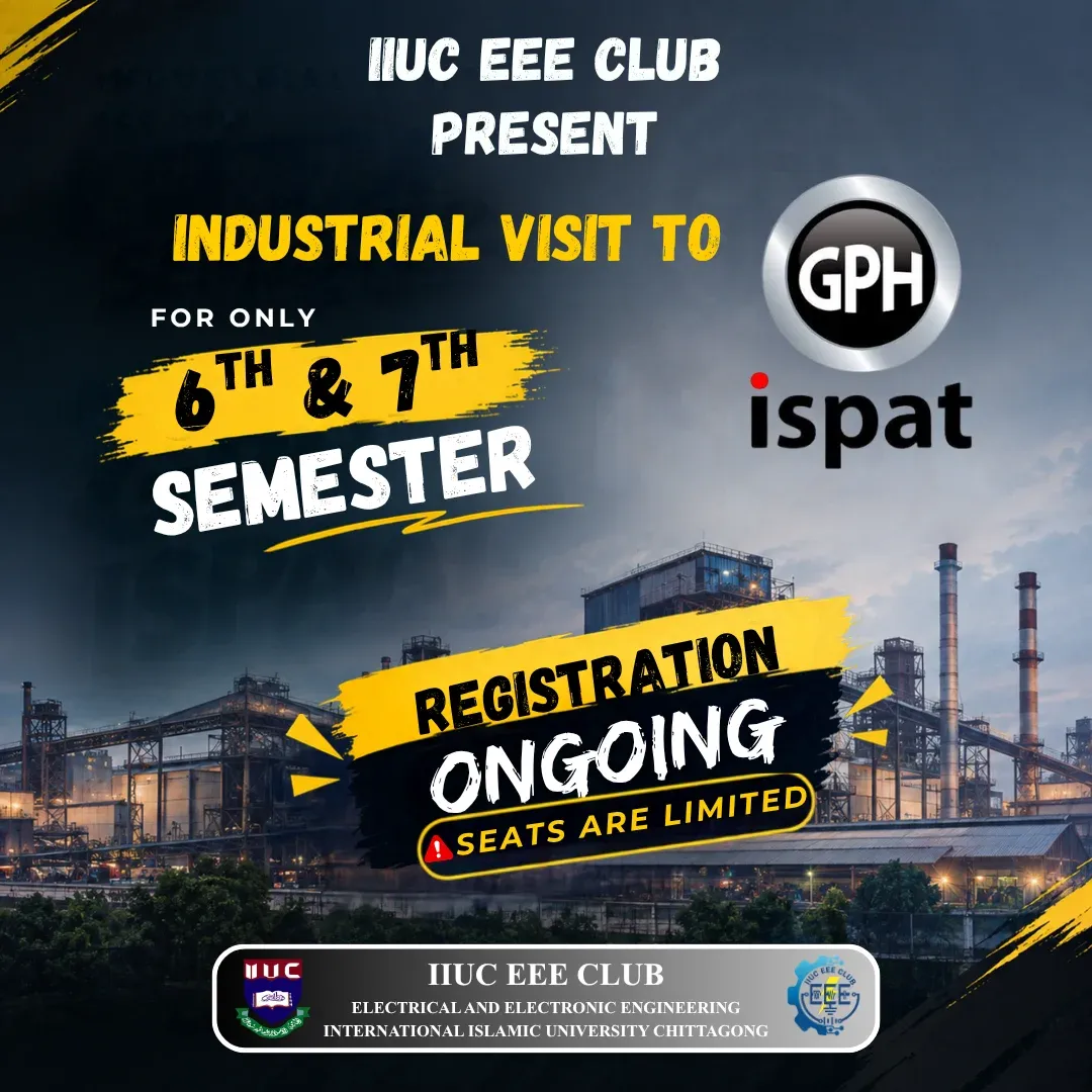 🏭 Industrial Visit to GPH Ispat poster